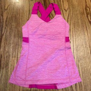 Lululemon Pink Tank Size 4